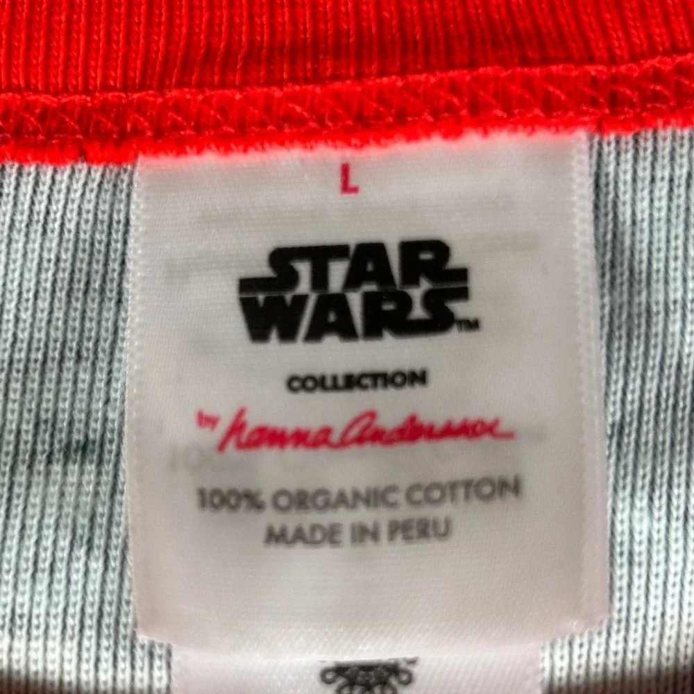 Hanna Andersson Star Wars Mandalorian Grogu Holiday Pajama Set Green L Unisex